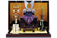 （４７）8号燻し銀大鍬形兜