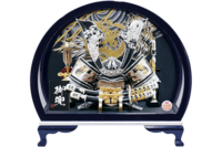 （５６）10号盛龍銀大鍬形兜
